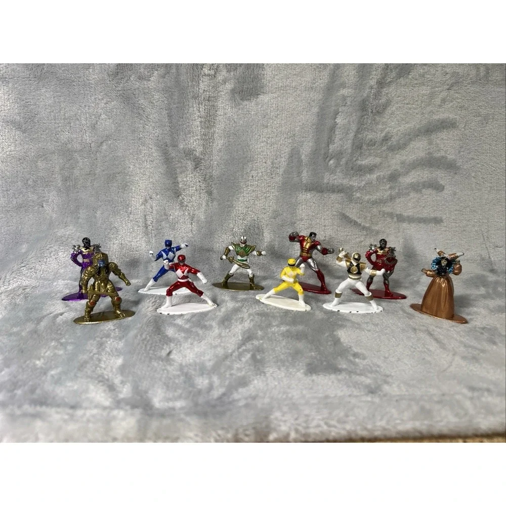 Jada Toys Power Rangers 10 Nano MetalFigs Mini-Figure Die-Cast